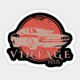 Vintage 1970's Sticker